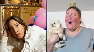 A YouTuber faked a gender reveal by farting blue powder