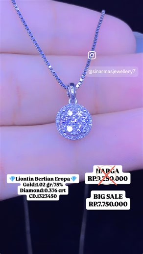 Sinarmasjewellery on Instagram: "Tampil cantik & elegan 💎 Yu kepoin ig kita Dengan koleksi perhiasan berlian model terbaru hanya di @sinarmasjewellery💎 Untuk informasi stok dan harga Silahkan hubungi admin @sinarmasjewellery 📲081211109439(Hendri) 📲081383348600(Leni) Transaksi bisa melalui : 🟡tokopedia 🟡Shopee 🟡via transfer 🟡cod (Jabodetabek) Keuntungan belanja di @sinarmasjewellery ✅Gratis ongkir se-Indonesia 🇮🇩 ✅ukuran jari bisa sisesuaikan ✅dapat hadiah (GIF)logam mulia mini ✅bisa di