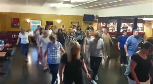 132K views · 2K reactions | Throwback to 30th April 2019  One of favourites - Over the Moon to Runaround Sue - 32 count easy beginner dance choreographed by Stephen and Claire Rutter. The dance is called Over the Moon. Now a dance floor standard. Danced to Runaround Sue by Dion @top fans #tjsjive #dancingisgoodforyou #exerciseisgoodforyou #jivedancing #strolling #1950s #DionAndTheBelmonts | TJ's JIVE | Facebook