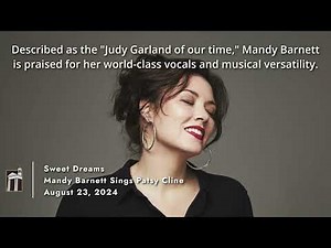 Mandy Barnett Sings Patsy Cline | Coming to OPAC 08/23/2024