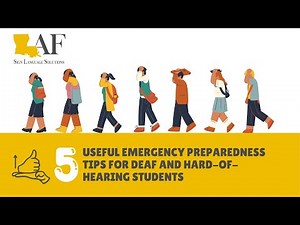 5 Useful Emergency Preparedness Tips for Deaf and Hard-of-Hearing Students