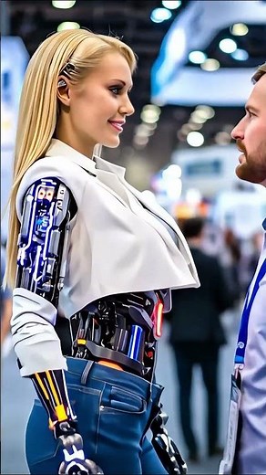 Expo Highlights: Stunning AI Robot Girl 🤖✨ | You Won't Believe Your Eyes!