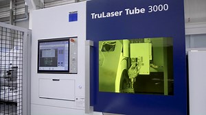 The TruLaser Tube 3000 fiber delivers fast and high-quality cutting of different materials, shapes, and sizes 💪 Watch below for a complete overview of the precise and economical machine. | TRUMPF Inc.