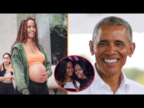 Barack Obama Shares Heartfelt Reaction to Malia’s Pregnancy News, He's Becoming a Grandfather!👶🏾❤️