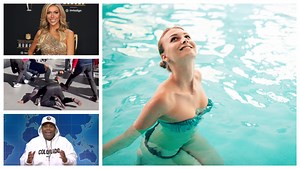 Paige Spiranac Rival Grace Charis Is Back In The Water, Justin Herbert's NFL Network Girlfriend Is Elite & Wild Bears Brawl By The Bathroom