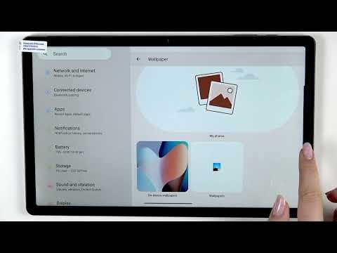 TECLAST T50 Pro – How to Change Wallpaper
