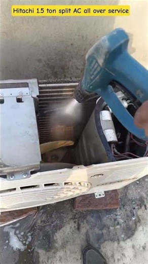 AC Installation 💯 AC service kaise karen#AC refrigeration air conditioner service 💯💯