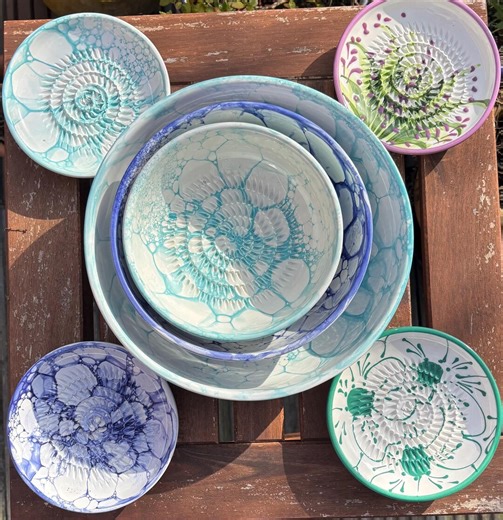 Spanish Pottery Garlic Grater, Ginger Grater Ceramic Plates and Grater Bowls, Small, Medium, Large - Garlic Rasps - Ideal Foodie / Chef Gift - Etsy