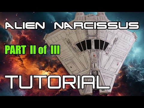 ALIEN NARCISSUS weathering/detailing Studio Scale Model Part 2 of 3