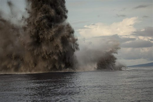 See Shark Living in "Sharkcano," an Active Underwater Volcano