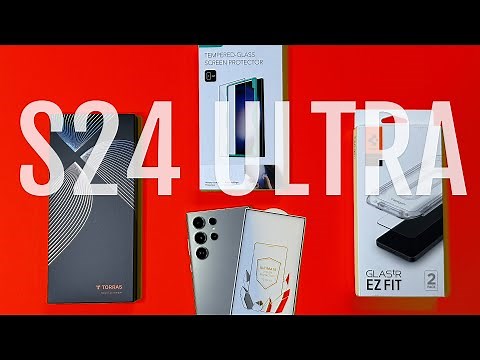 Which is the Best Screen Protector? | Galaxy S24 Ultra | Spigen vs. Torras vs. ESR
