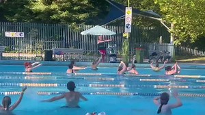 6.1K views · 55 reactions | CHECK OUT OUR AQUA ZUMBA CLASS!! 朗 殺...