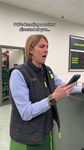 Waitrose Employee Reacts to Customer Review