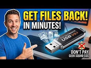 Recover Deleted Files in Minutes with The Ultimate USB (Don’t Pay Geek Squad $$$)