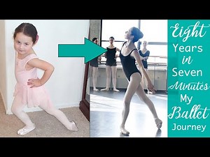 Ballet Journey 8 years in 7 minutes compilation - Robbie Downey - First Pointe Shoes to Job Search