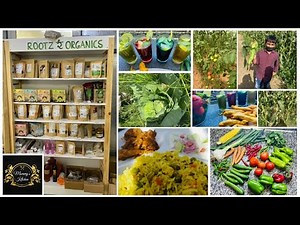 Mommy's Kitchen | ORGANIC VEGETABLE FARM TOUR | easy and tasty