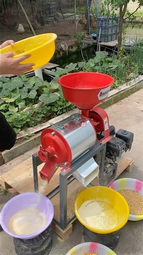 Satisfying Grain Grinding You Need to See 👀