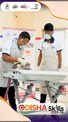 World Skill Center on Instagram: "Witness #SkilledInOdisha youth in action — showcasing excellence from traditional craftsmanship to advanced engineering expertise at Odisha Skills 2025–26. A snapshot of skill transformation with partner institutions WSC & @iticuttack shaping future-ready talent. #indiaskills"