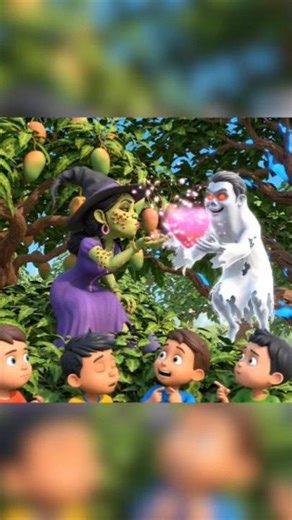 Bhoot aur bhootni ka pyar | Bhoot wala cartoon video | Cartoon status #chudail #cartoon