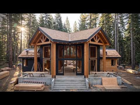 From an Untouched Forest to a Stunning $1 Million Modern Timber Home | Built in 320 Days