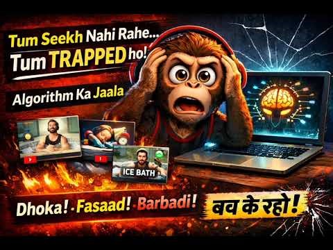 The Algorithm's Dangerous Trap 😱 | Why You're Stuck Watching But Never Learnin