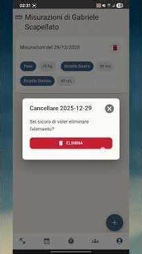 Tutorial #4 - Misurazioni✅️ #gymdiary #diarioallenamento #fitnessitalia #allenamento #gymtokitalia