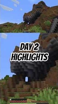 Day 2 Highlights - A Year In Minecraft #minecraft #AYearInMinecraft #gaming