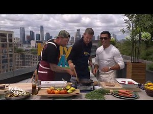 Live's Great American Cookout: Matt Groark Makes Smoked Pickle-Glazed Baby Back Ribs