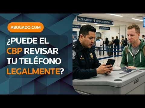 ¿Pueden revisar tu celular al entrar a EE. UU.? Esto es lo que debes saber