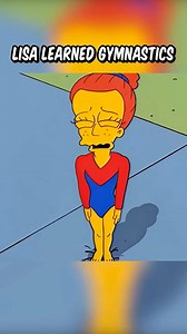 The Simpsons- Lisa learning gymnastics 😀😂🎬🎥🍿 #simpsons #reelsvideoシ #viralpost2025 #fypシ゚viralシ #viralreelsfacebook #shortsvideos #usareels #fyp #reel #america #follower #share #follow #like Cartoon lovers @top fans | Cartoon lovers