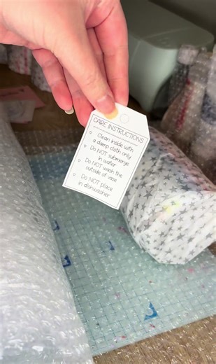 Caring for Your Hand-Painted Vases