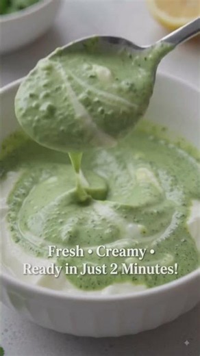🌿 2-Minute Mint Yogurt Dip | Healthy, Creamy & Better Than Store-Bought!