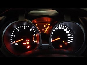 How to reset the service warning light on the Nissan Juke?