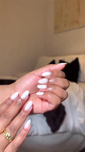 I wish I could be a manicure. 😍 - ASP builder gel in “birthday suit” - 2 coats of Red Carpet Manicure gel polish in “Candid Moment”@Sally Beauty @Ulta Beauty @Red Carpet Manicure