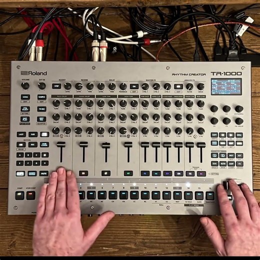 ROLAND TR-1000 // LØSTLVLS // S-H #producer #drummachines #808 #909 #synthesizer