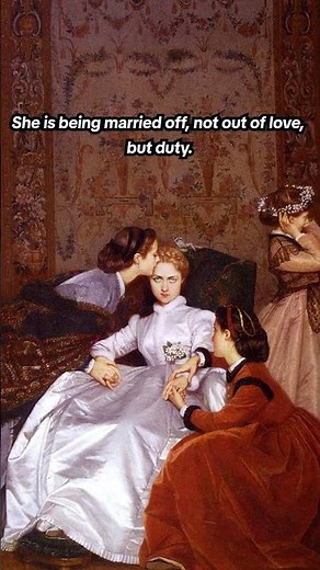 The Most Unwilling Bride in Art History..