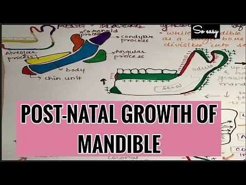 POST-NATAL GROWTH OF MANDIBLE || ORTHODONTICS