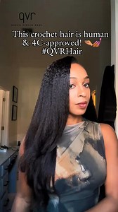 Finally find a hair that matches my 4c natural hair perfectly 🥳 QVR seamless crochet hair is so easy and quick to install 👍🏽✨ Good quality human hair worth to try ❤️ Grab the sale season chance to get it at lowest price 💰🏃🏾‍♀️🏃🏾‍♀️ 💕 Hair info: 5 Packs 18'' Kinky Straight feather crochet hair 💕 Hair model @featuredbyjas | QVR_hair