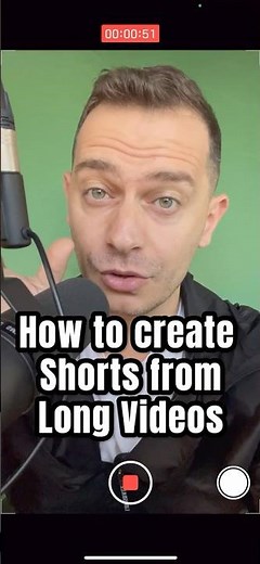 How to turn Long Videos in to Shorts