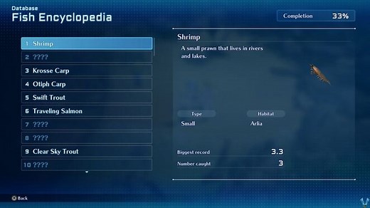 Star Ocean: The Second Story R - All Fish Locations Guide - Star Ocean: The Second Story R (2023)