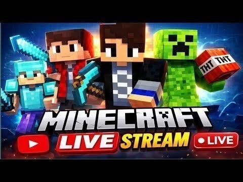 Minecraft Live Stream 🔥 Server Gameplay