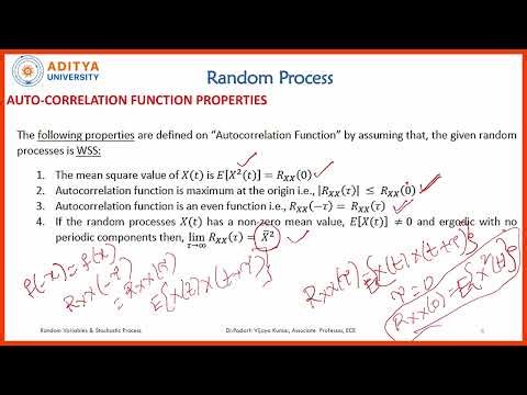 Lecture - 9 | Temporal Characterstics | Dr. P. Vijayakumar |Aditya University - Surampalem