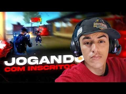 LIVE ON! TREINANDO NOS AP 🔴 FREE FIRE EMULADOR 🔴 RYVEN AO VIVO 🔴