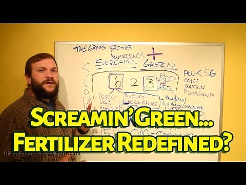 Screamin' Green... Fertilizer Redefined? (Plus Results) - The Grass Factor