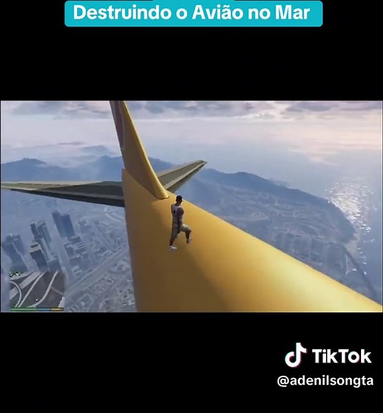 GTA 5 Airplane Climbing Adventure