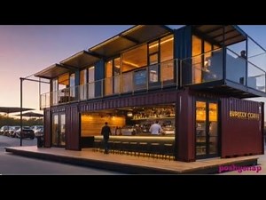 Shipping container designs Coffee Shop & Bar