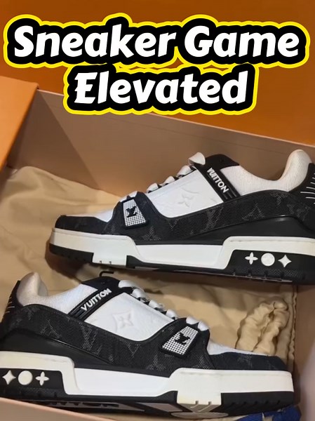 The Louis Vuitton LV Trainer Sneakers bring bold streetwear energy with luxury craftsmanship 👟✨ Designed with iconic detailing, premium materials, and statement style — built to stand out everywhere you go. #LouisVuitton #LVTrainer #LuxurySneakers #DesignerStreetwear #LVStyle