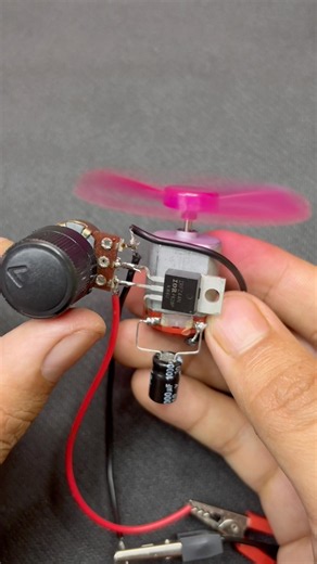 DC Motor Speed Controller Circuit