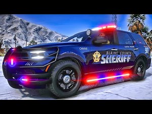 Playing GTA 5 As A POLICE OFFICER Sheriff Monday Patrol| GTA 5 Lspdfr Mod| #lspdfr