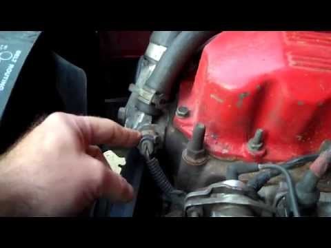 Jeep Wrangler - How to test a coolant temperature sensor.